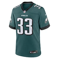 Men's Nike Cooper DeJean Green Philadelphia Eagles  Game Jersey