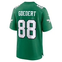 Men's Nike Dallas Goedert Kelly Green Philadelphia Eagles Alternate Game Player Jersey