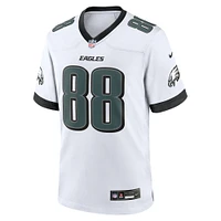 Men's Nike Dallas Goedert White Philadelphia Eagles Game Jersey