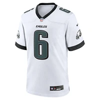 Men's Nike DeVonta Smith White Philadelphia Eagles Game Jersey
