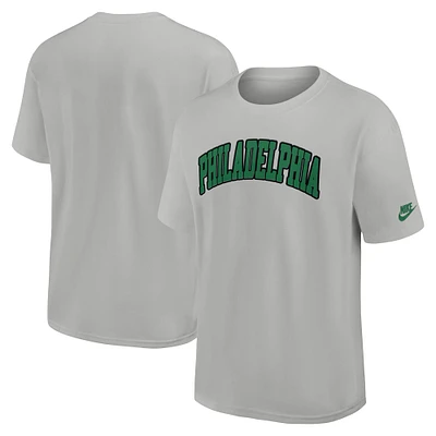 Men's Nike Gray Philadelphia Eagles Rewind Statement Max90 T-Shirt