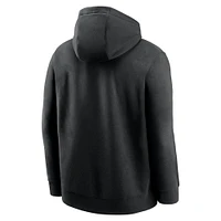 Men's Nike  Heather Charcoal Philadelphia Eagles Super Bowl LIX Fleece Pullover Hoodie