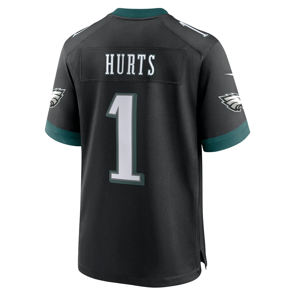 Men's Nike Jalen Hurts Black Philadelphia Eagles Alternate Game Jersey