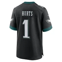 Men's Nike Jalen Hurts Black Philadelphia Eagles Alternate Game Jersey