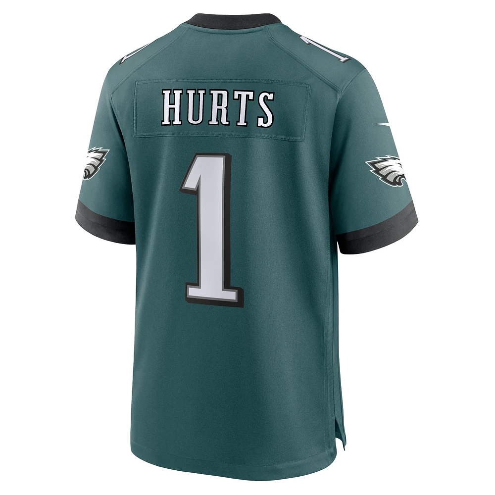 Men's Nike Jalen Hurts Midnight Green Philadelphia Eagles Team Game Jersey