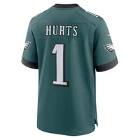Men's Nike Jalen Hurts Midnight Green Philadelphia Eagles Team Game Jersey