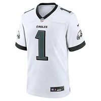 Men's Nike Jalen Hurts White Philadelphia Eagles Game Jersey