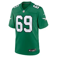 Men's Nike Landon Dickerson Kelly Green Philadelphia Eagles Alternate Game Jersey