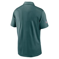 Men's Nike Midnight Green Philadelphia Eagles 2024 Sideline Victory Performance Polo