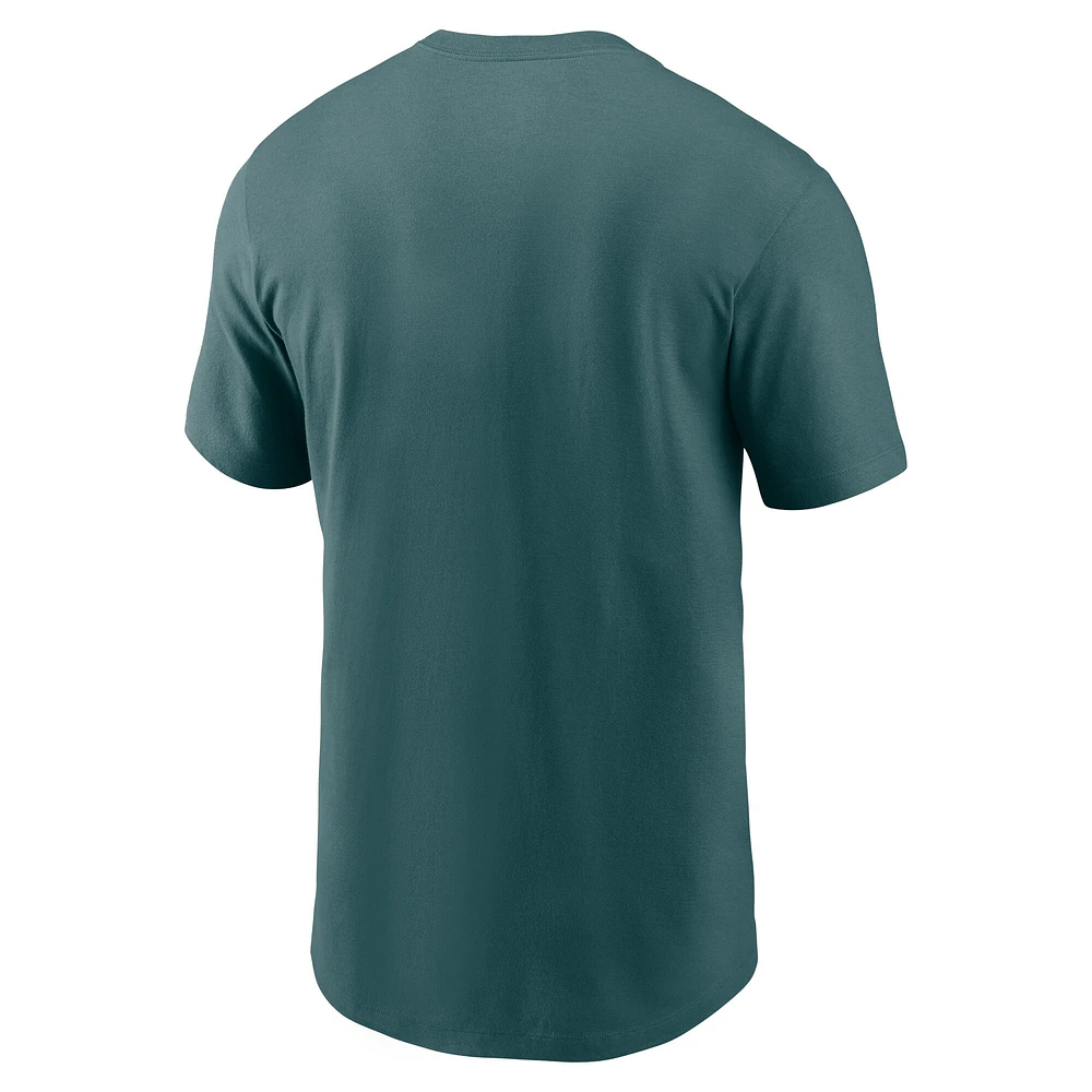 Men's Nike Midnight Green Philadelphia Eagles Hometown Collection Iggles T-Shirt