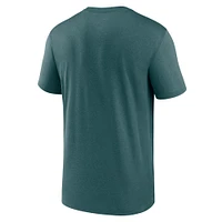Men's Nike Midnight Green Philadelphia Eagles Primetime Legend Wordmark Performance T-Shirt