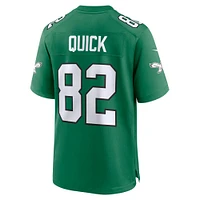 Men's Nike Mike Quick Kelly Green Philadelphia Eagles Alternate Game Jersey