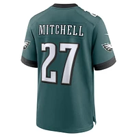 Men's Nike Quinyon Mitchell Midnight Green Philadelphia Eagles Team Game Jersey