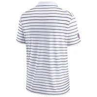 Men's Nike White Philadelphia Eagles Sideline Lock Up Victory Performance Polo