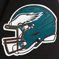 Men's Pro Standard Black Philadelphia Eagles Classic Warm-Up Short Sleeve Full-Snap Jacket