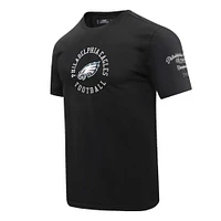 Men's Pro Standard Black Philadelphia Eagles Hybrid T-Shirt