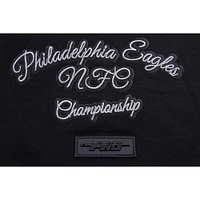 Men's Pro Standard Black Philadelphia Eagles Hybrid T-Shirt