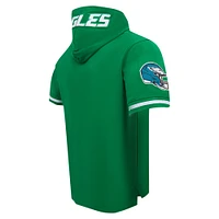 Men's Pro Standard Jalen Hurts Kelly Green Philadelphia Eagles Player Name & Number Hoodie T-Shirt