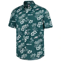 Men's Reyn Spooner Midnight Green Philadelphia Eagles Kekai Button-Up Shirt