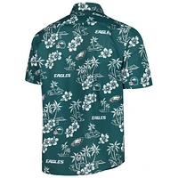 Men's Reyn Spooner Midnight Green Philadelphia Eagles Kekai Button-Up Shirt
