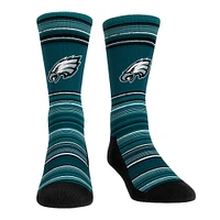 Men's Rock Em Socks Philadelphia Eagles Primary Crew & Boxer Briefs Combo Pack
