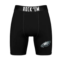 Men's Rock Em Socks Philadelphia Eagles Primary Crew & Boxer Briefs Combo Pack