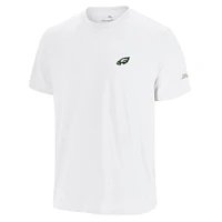 Men's Tommy Bahama White Philadelphia Eagles Sport Torchdown Graphic T-Shirt