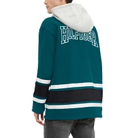 Men's Tommy Hilfiger Midnight Green Philadelphia Eagles Ivan Fashion Pullover Hoodie