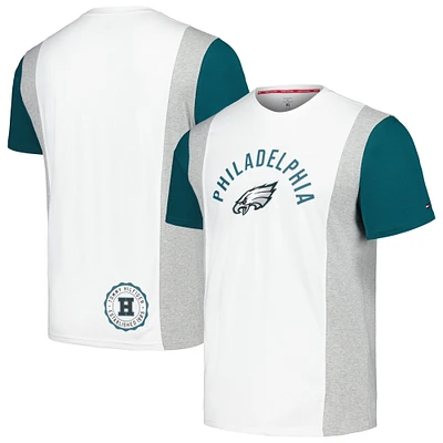 T-shirt blanc Tommy Hilfiger Philip des Eagles de Philadelphie pour hommes