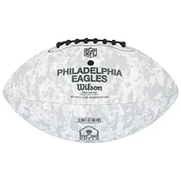 Nick Foles Philadelphia Eagles Autographed Wilson 2024 Salute To Service Football 