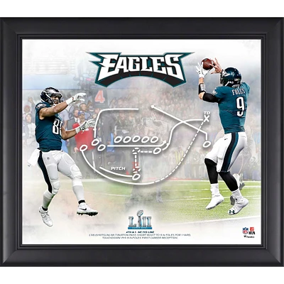 Philadelphia Eagles Framed 15" x 17" Super Bowl LII Champions Philly Special Collage
