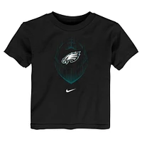 Toddler Nike Black Philadelphia Eagles Legend Icon T-Shirt
