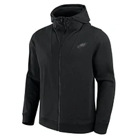 Unisex Fanatics  Black Philadelphia Eagles Front Office Full-Zip Hoodie