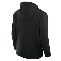 Unisex Fanatics  Black Philadelphia Eagles Front Office Full-Zip Hoodie