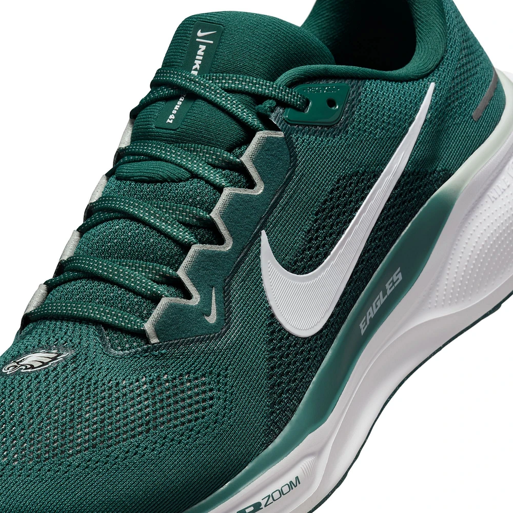 Unisex Nike Green Philadelphia Eagles Zoom Pegasus 41 Running Shoes