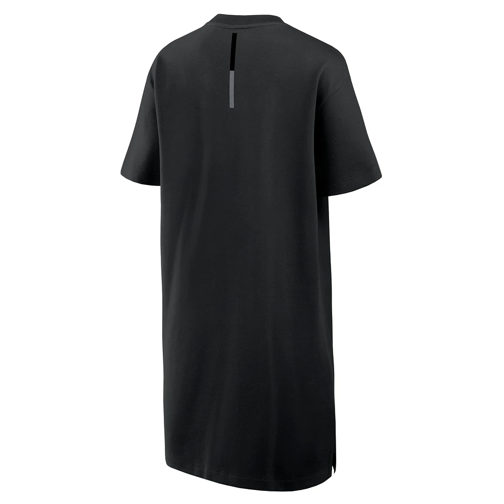 Women's Fanatics Black Philadelphia Eagles Elements Go Tri-Blend Dress