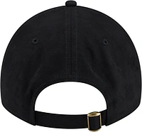 Women's New Era Black Philadelphia Eagles Suede Patch 9TWENTY Adjustable Hat