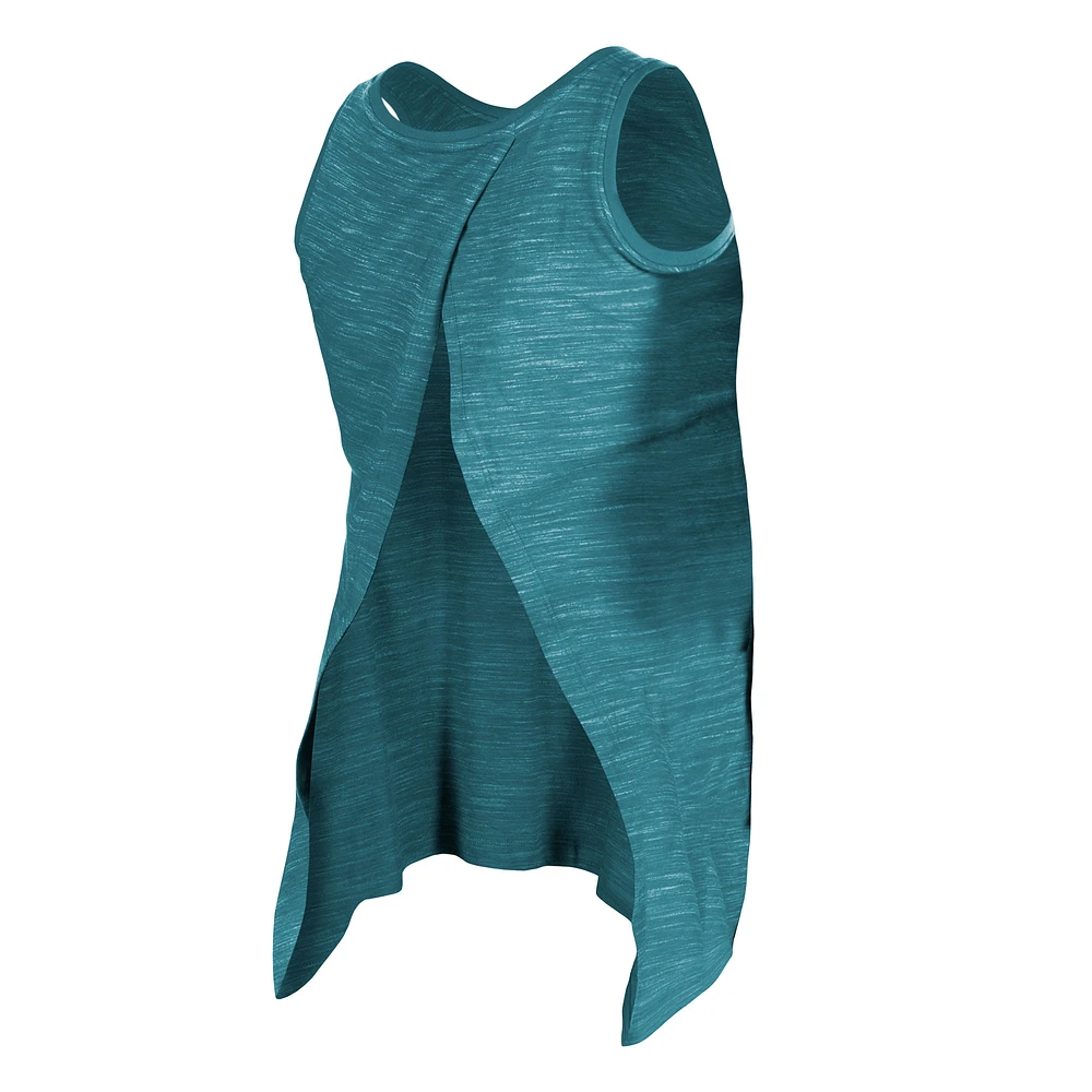 Women's New Era Midnight Green Philadelphia Eagles Plus Space Dye Active Tank Top