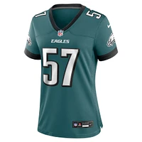 Women's Nike Ben VanSumeren Midnight Green Philadelphia Eagles Team Game Jersey
