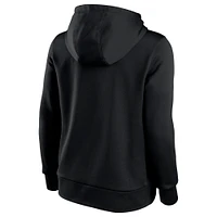 Women's Nike Black Philadelphia Eagles Lightweight Performance Hooded Top