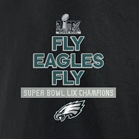 Women's Nike  Black Philadelphia Eagles Super Bowl LIX Champions Local T-Shirt