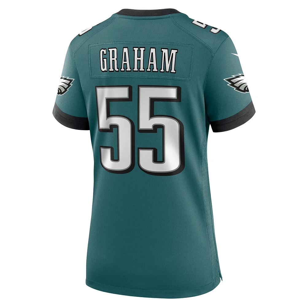 Women's Nike Brandon Graham Midnight Green Philadelphia Eagles Team Game Jersey