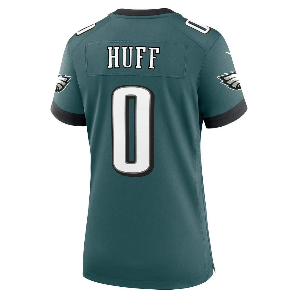 Women's Nike Bryce Huff Midnight Green Philadelphia Eagles Game Player Jersey