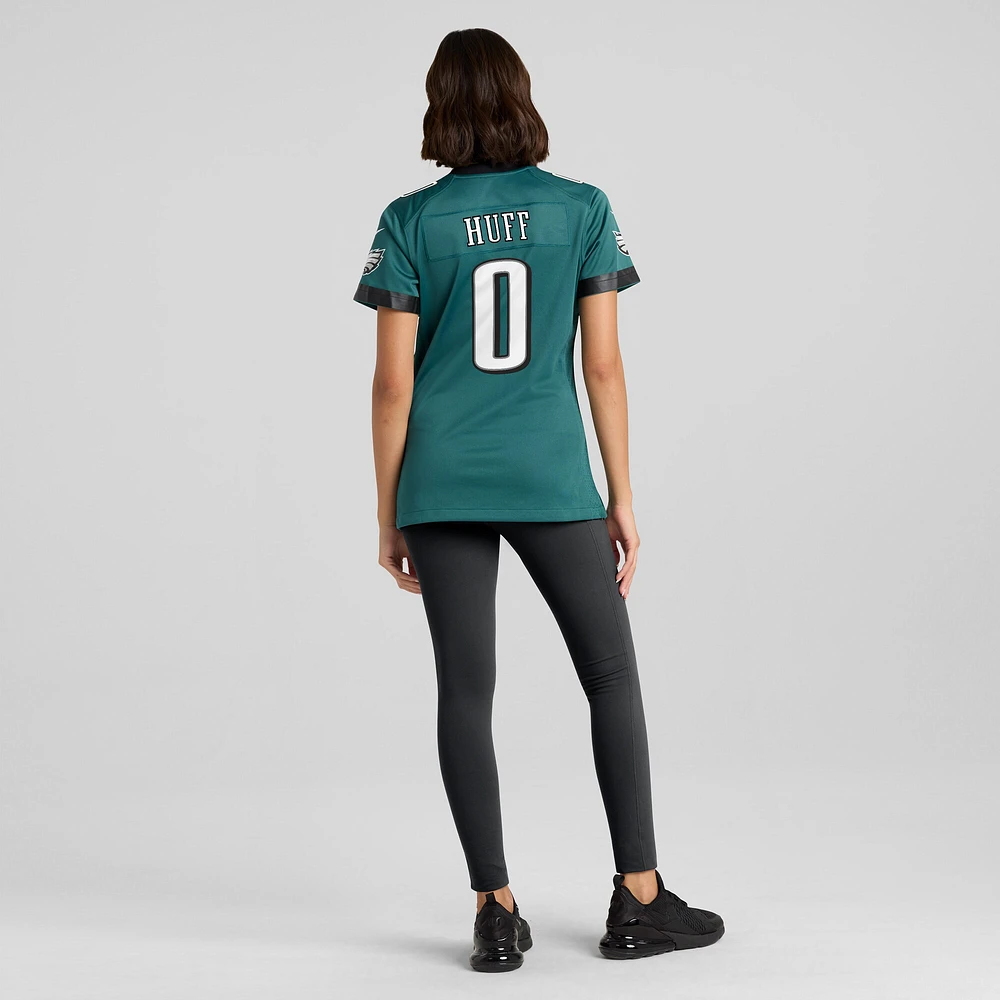 Women's Nike Bryce Huff Midnight Green Philadelphia Eagles Game Player Jersey