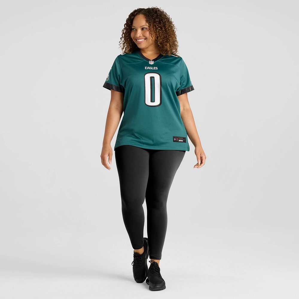 Women's Nike Bryce Huff Midnight Green Philadelphia Eagles Game Player Jersey