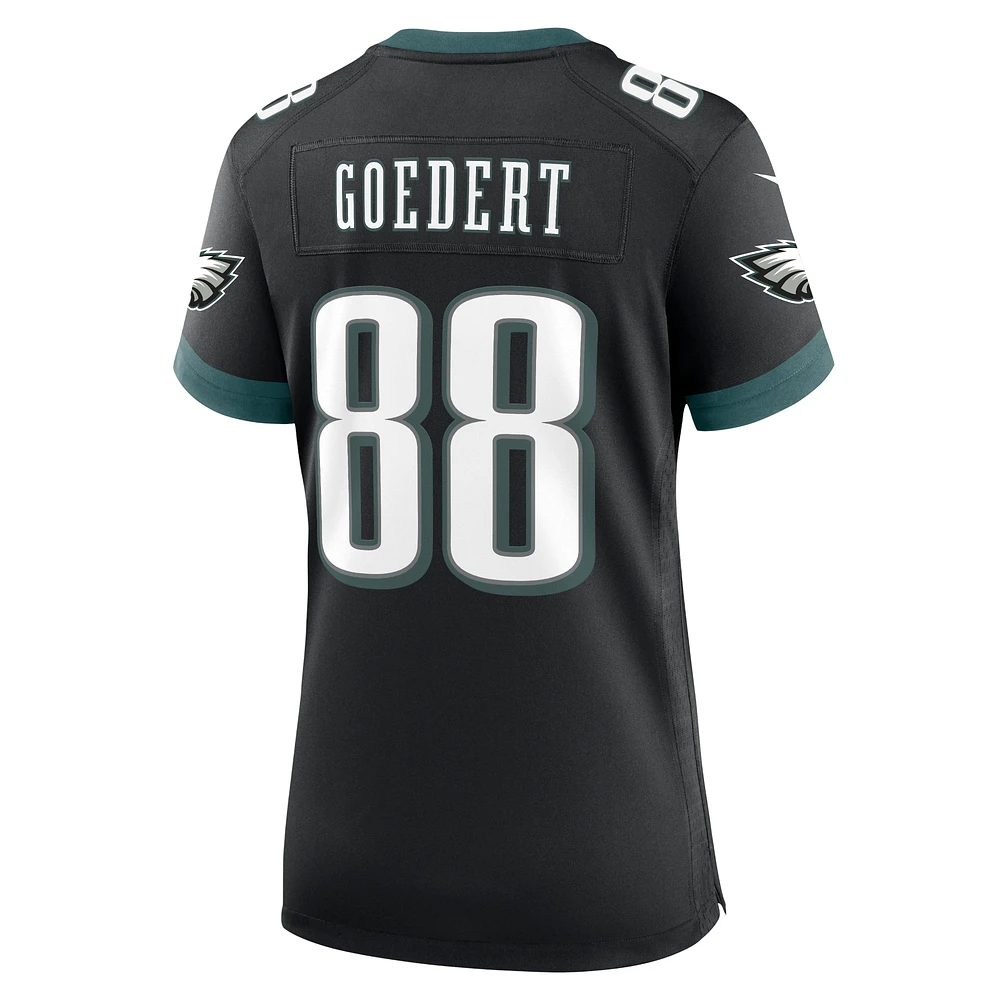 Women's Nike Dallas Goedert Black Philadelphia Eagles Alternate Game Jersey