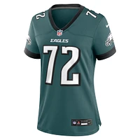 Women's Nike Darian Kinnard Midnight Green Philadelphia Eagles Team Game Jersey