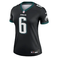 Women's Nike DeVonta Smith  Black Philadelphia Eagles Alternate Legend Player Performance Top