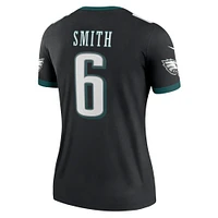 Women's Nike DeVonta Smith  Black Philadelphia Eagles Alternate Legend Player Performance Top