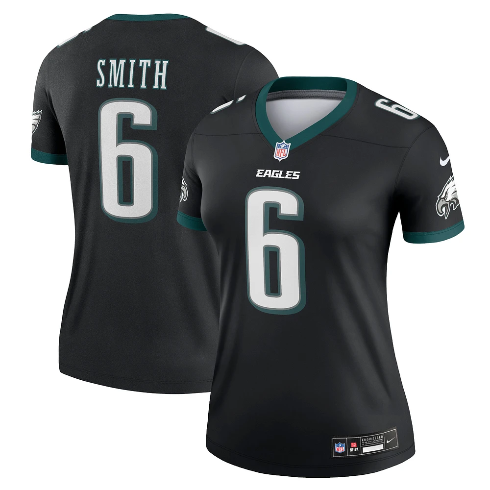 Women's Nike DeVonta Smith Black Philadelphia Eagles Alternate Legend Player Performance Top
